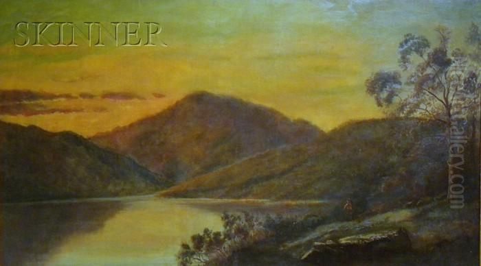 In The Silent Woods Oil Painting by Francis Daniel Devlan