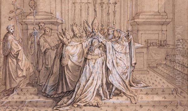 Le Sacre Oil Painting by Antoine Dieu