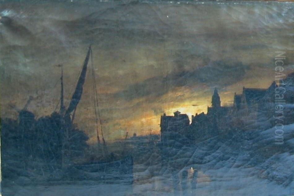 Untitled Oil Painting by Desire Donny