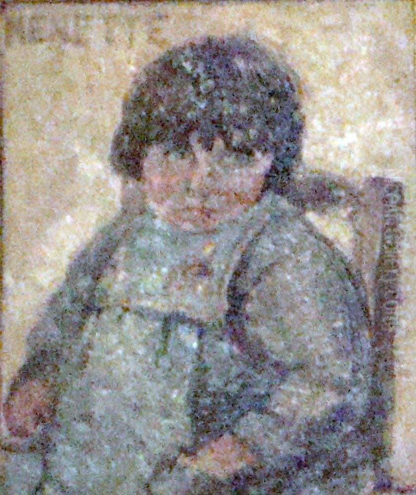 Nenette Oil Painting by Gaetan Dumas