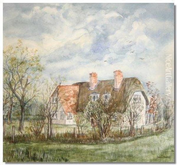 Masseys Pyttle, Early Spring Oil Painting by Frank Vincent Dumond