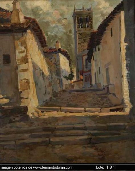 Descripcion De La Obra: Oil Painting by Adolfo Dura Abad