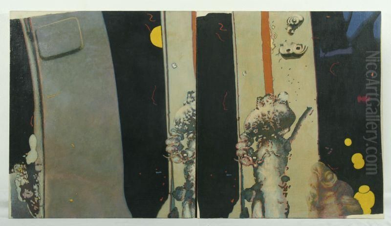 Zeitliche Ubereinstimmung Oil Painting by Dyshlenko Yuri