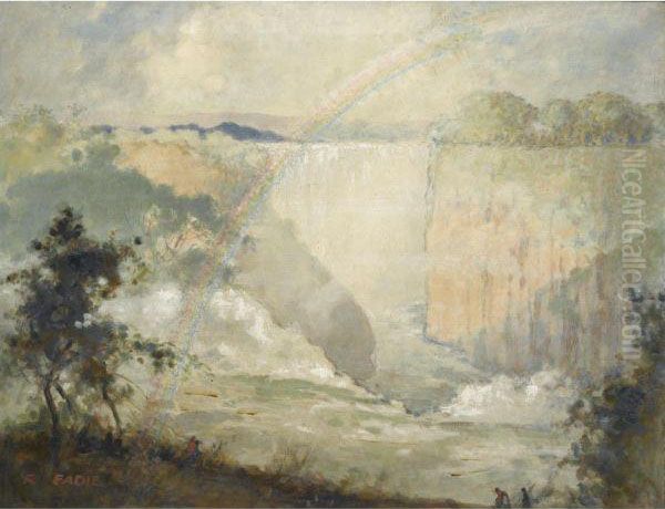 Victoria Falls Oil Painting by Robert Eadie