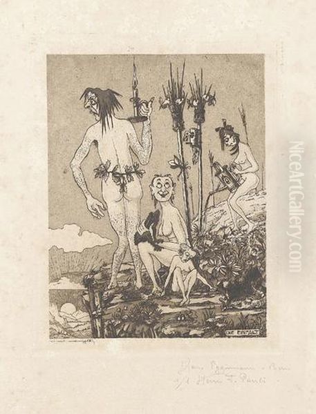 DerWeltverachter Oil Painting by Hans Eggimann