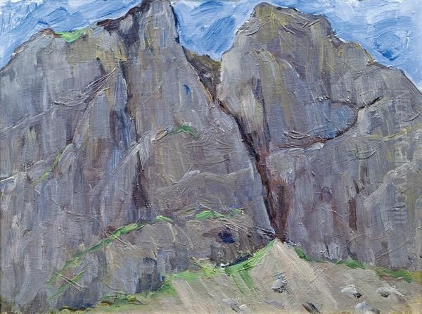 Rofangebirge Oil Painting by Andreas Einberger