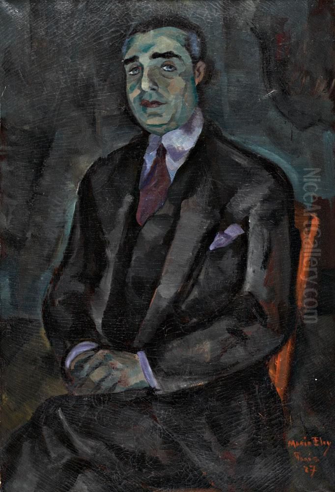 Retrato Oil Painting by Mario Eloy