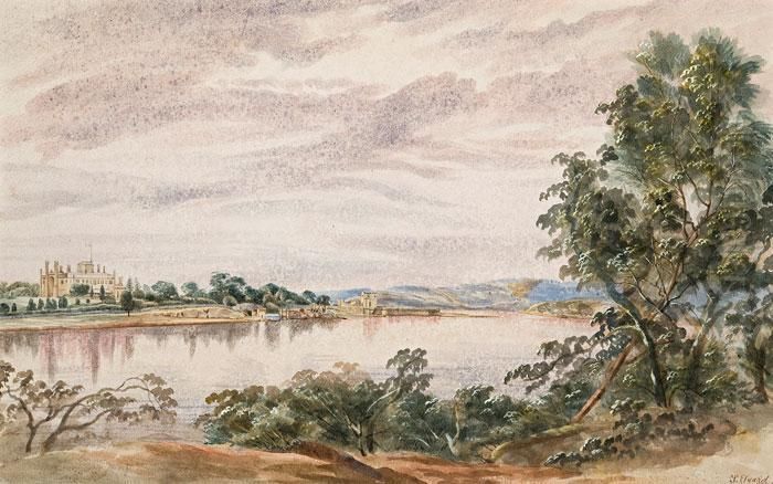 View Of Government House Oil Painting by Samuel Elyard
