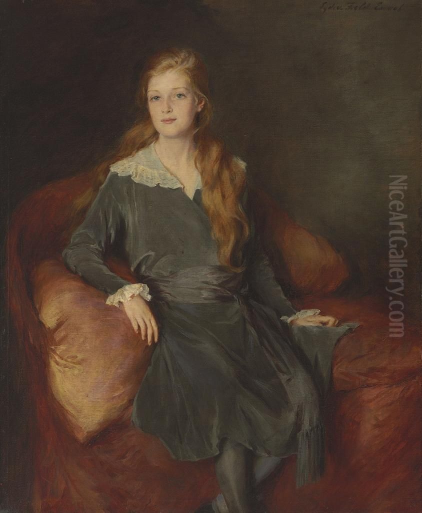 Portrait Of Mary Callery Oil Painting by Lydia Field Emmet