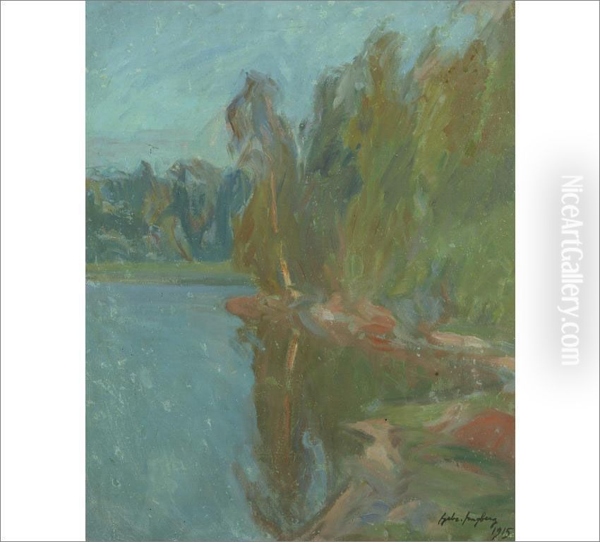 Early Summer Oil Painting by Gabriel Engberg