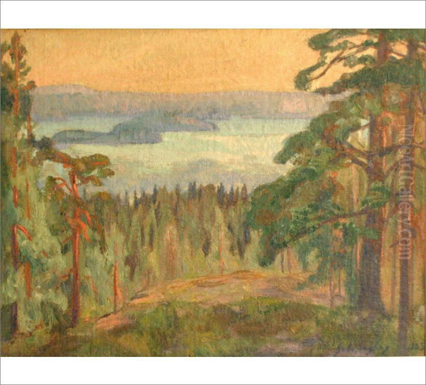 Untitled Oil Painting by Gabriel Engberg