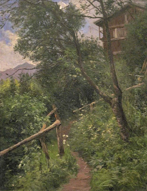 Pejzaz Oil Painting by Georg Engelhardt