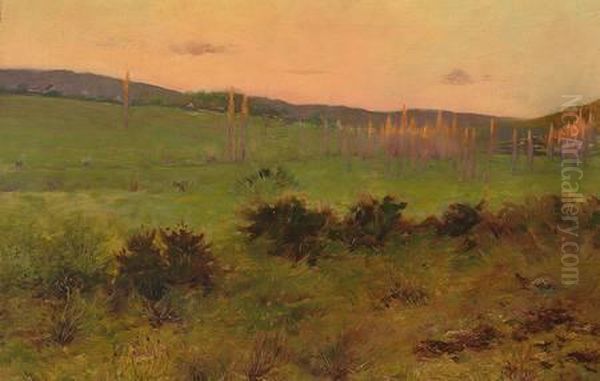 Ohne Titel Oil Painting by Edward Frederick Ertz