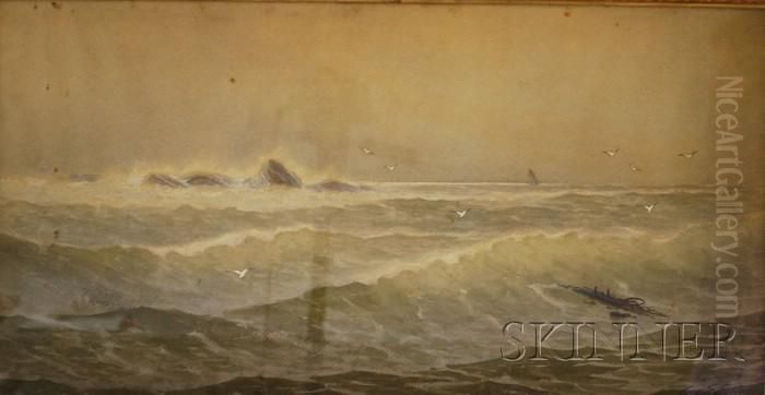 Seascape Oil Painting by George Emerick Essig