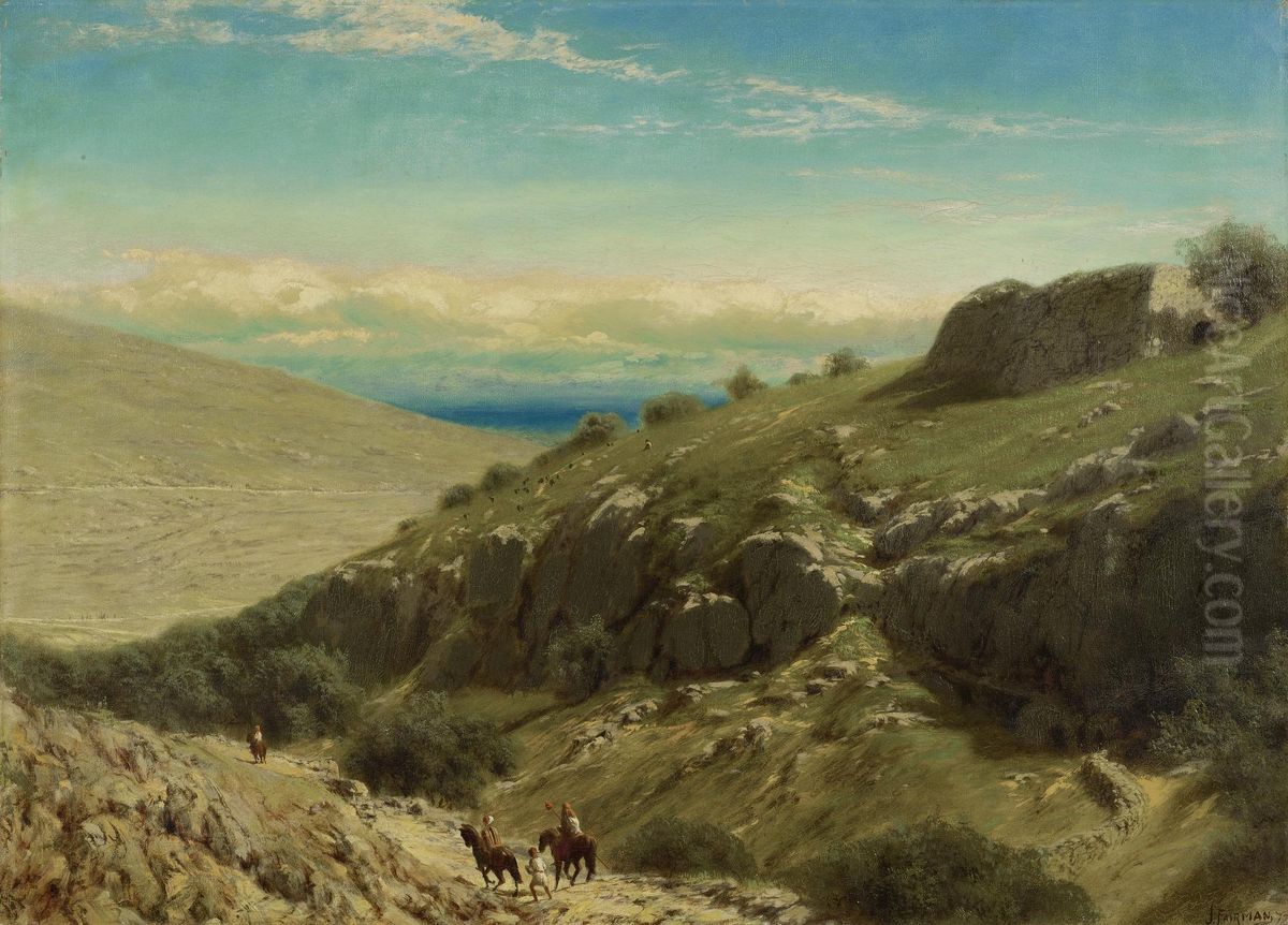 Palestine Oil Painting by James Fairman