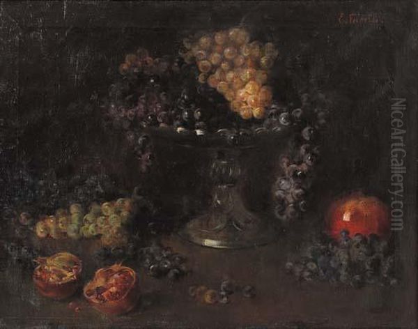 Natura Morta Oil Painting by Eugenio Farello