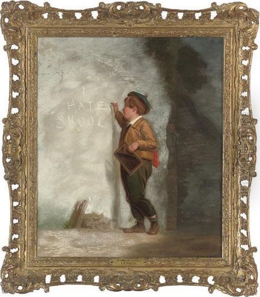 The Young Truant Oil Painting by Robert Farrier