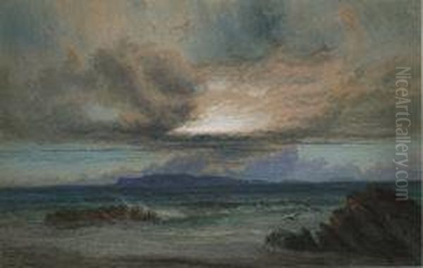 Inniskea Isle, Achill Oil Painting by John Faulkner