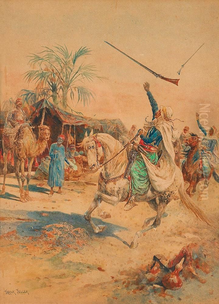 Une Fantasia Oil Painting by Feller, Frank