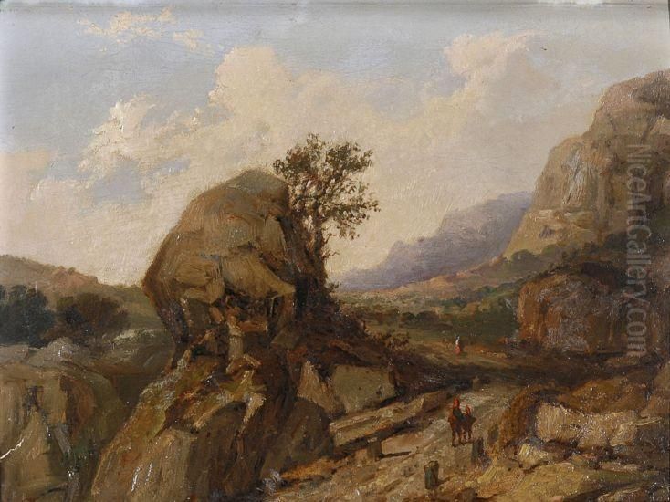 Desfiladero. Oil Painting by Enric Ferau