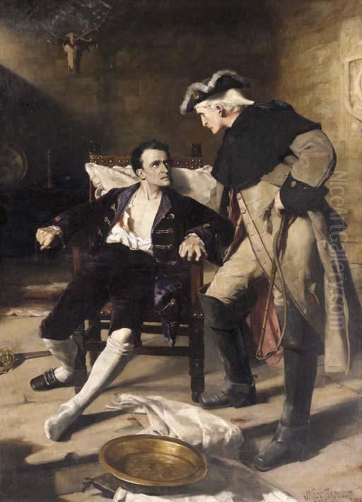 The Last Interview Oil Painting by John Ferguson