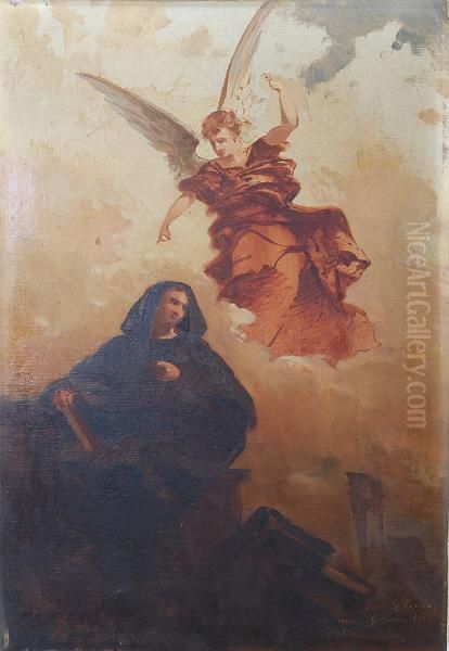 Annunciazione Oil Painting by G. Ferrari