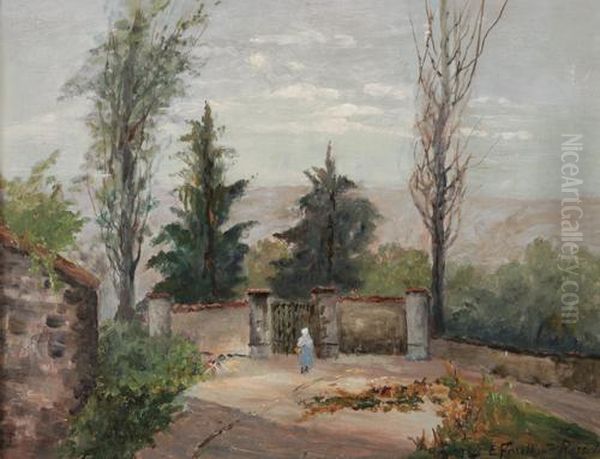 Nella Villa Albertini Oil Painting by Emilia Ferrettini Rossotti