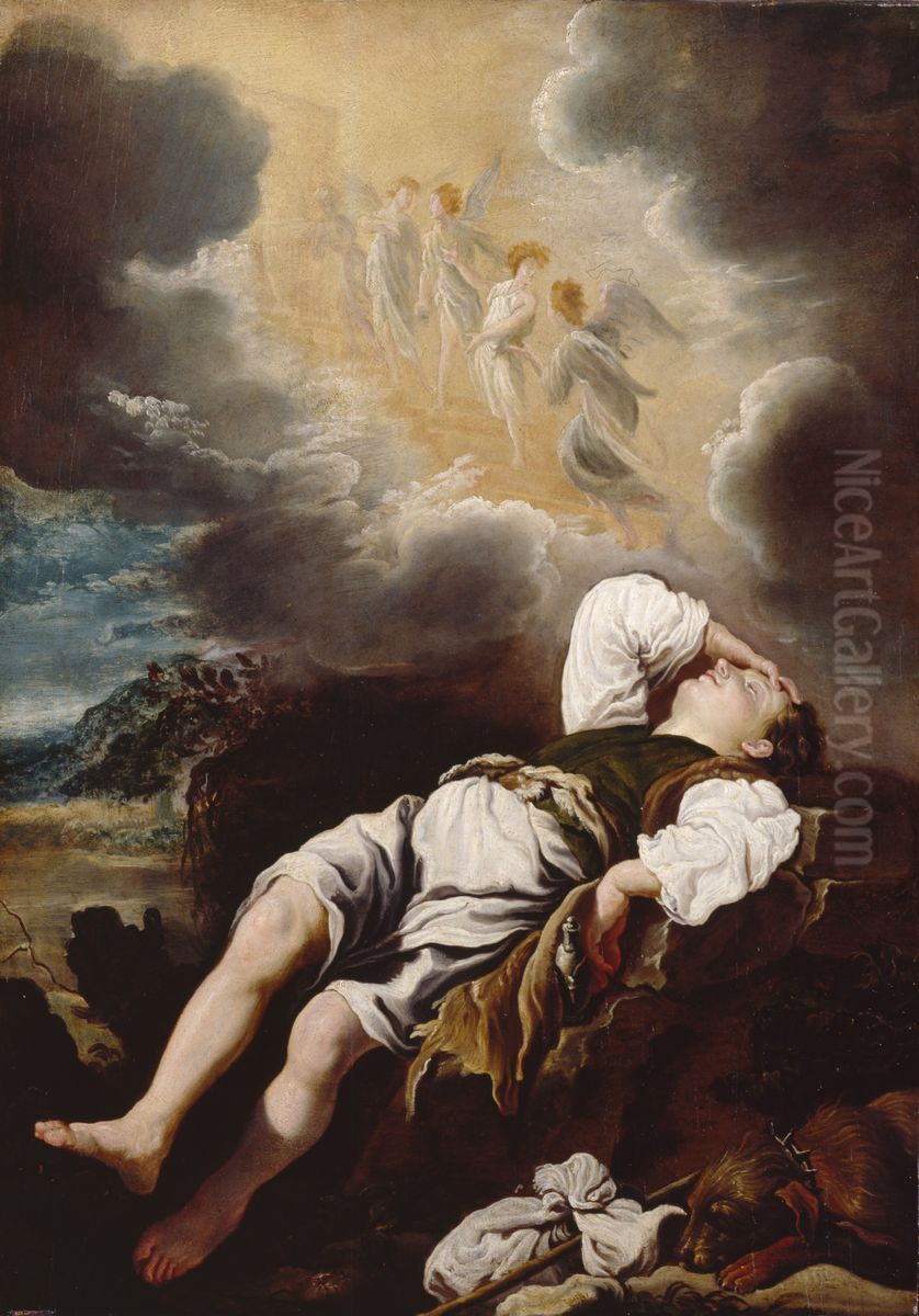 Jacob's Dream Oil Painting by Domenico Fetti