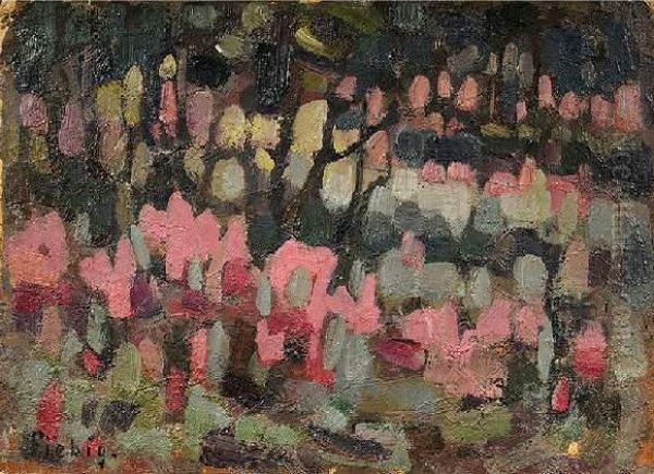 Paysage Oil Painting by Frederic Fiebig