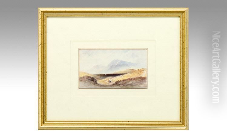 Coley Fielding Oil Painting by Anthony Vandyke Copley Fielding