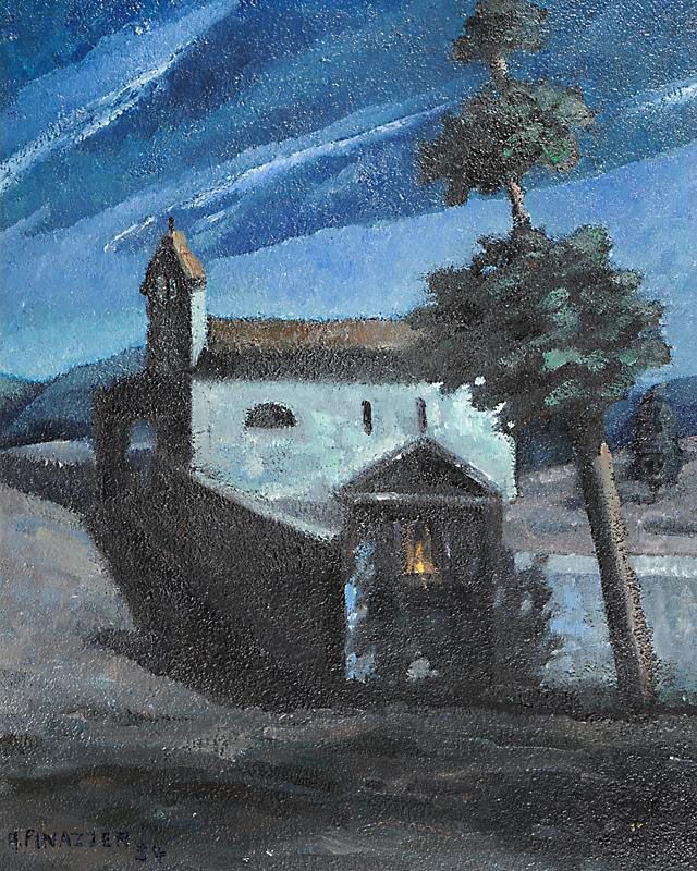 Notturno Oil Painting by Arturo Finazzer