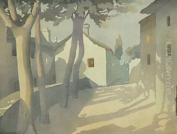 Case Carsiche Oil Painting by Arturo Finazzer