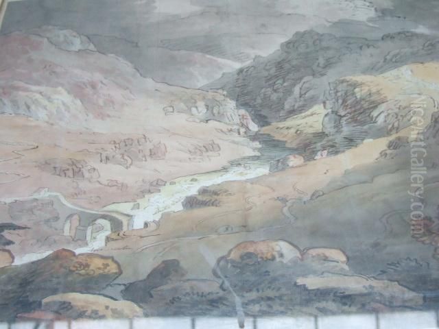 Barba Del Puerco On The Aguada Oil Painting by George Bulteel Fisher