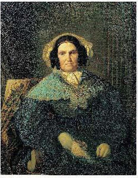 Portrait Oil Painting by Auguste Flandrin