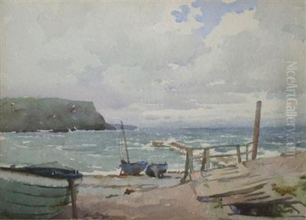 Crovie Oil Painting by David Foggie
