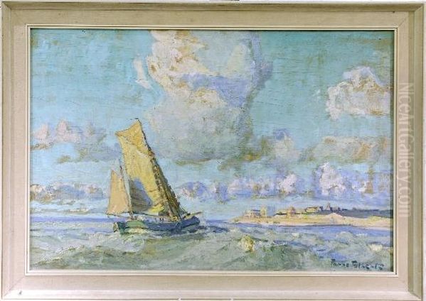 [marine] Oil Painting by Poppe Folkerts