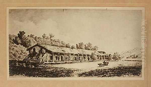 Views Of California Missions Oil Painting by Henry Chapman Ford