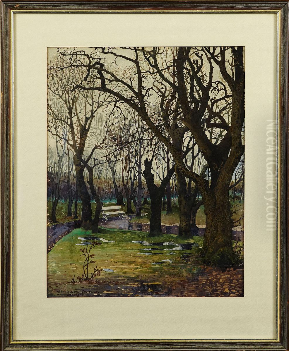 Taebringmors Oil Painting by Carl Johan Forsberg