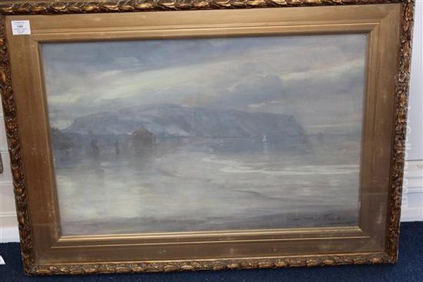 Llandudno Parade Oil Painting by Robert Fowler