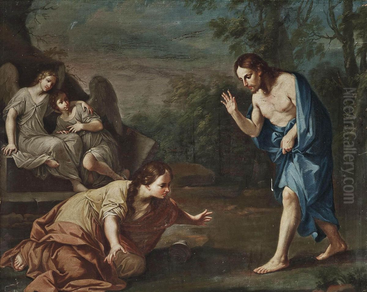 Noli Me Tangere Oil Painting by Marcantonio Franceschini)