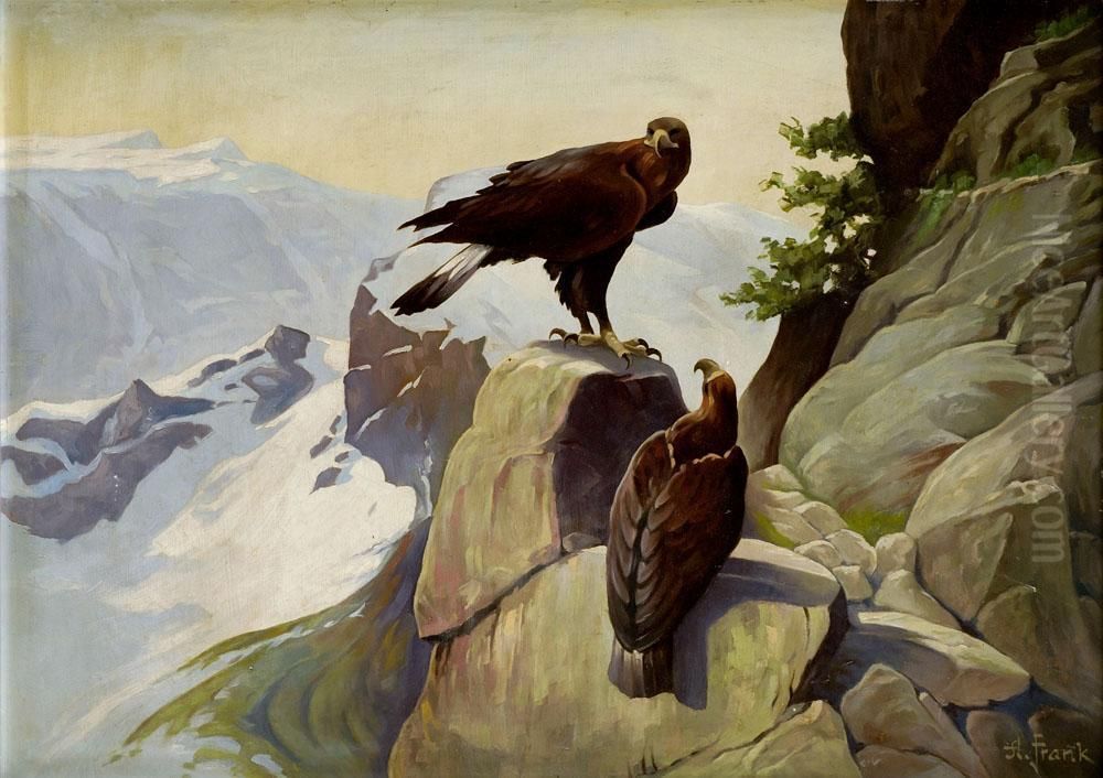 Orly Na Skalach Oil Painting by A. Frank