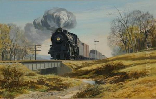 Monon No. 574 Oil Painting by Viktor Frank