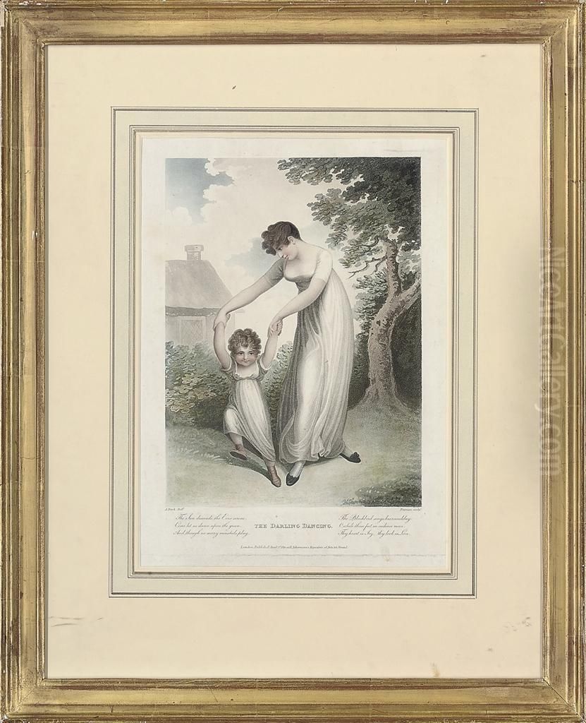 The Darling Dancing Oil Painting by Samuel Freeman