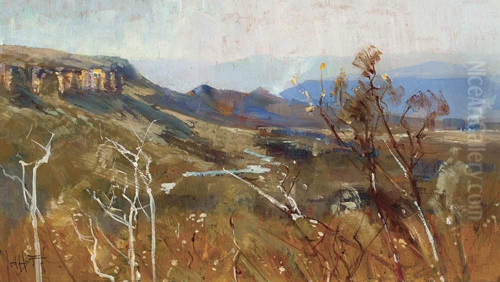 Kanimbla Valley Oil Painting by Albert Henry Fullwood