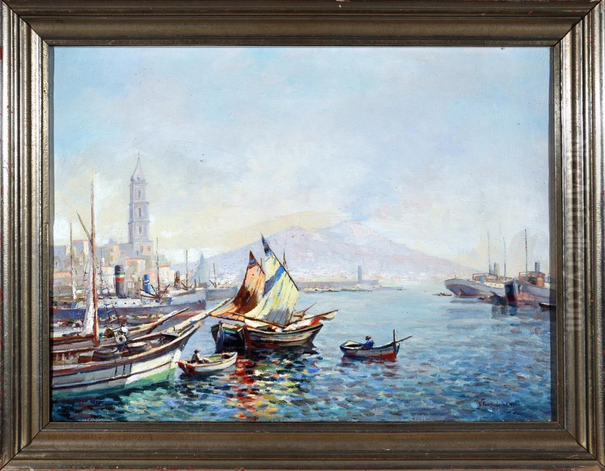 Napoli Oil Painting by Vincenzo Funiciello
