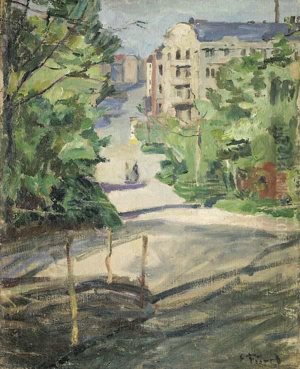 Kreuzberg-berlin Oil Painting by Edmund Furst