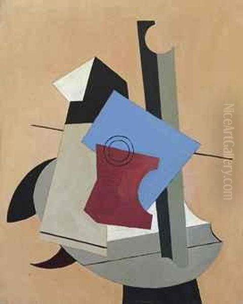 Untitled Oil Painting by Albert Eugene Gallatin