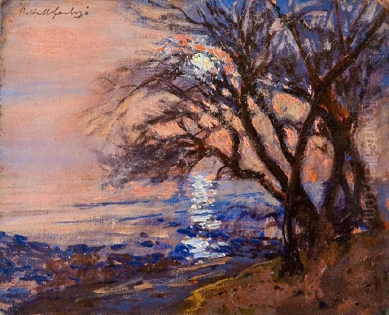 Paesaggio Oil Painting by Raffaello Gambogi