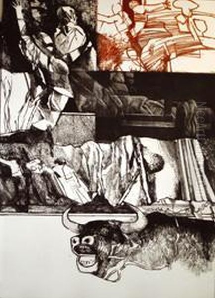 Chant Funebre Pour Ignacio Sanchez Mejias Oil Painting by Federico Garcia Lorca