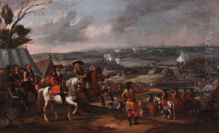 Battaglia Oil Painting by Domenico Gargiulo